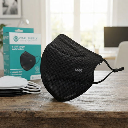 KN95 Face Masks for Beards & Large Faces — Extra Wide Butterfly Style | Lab Tested - VitalSupplyStore.com