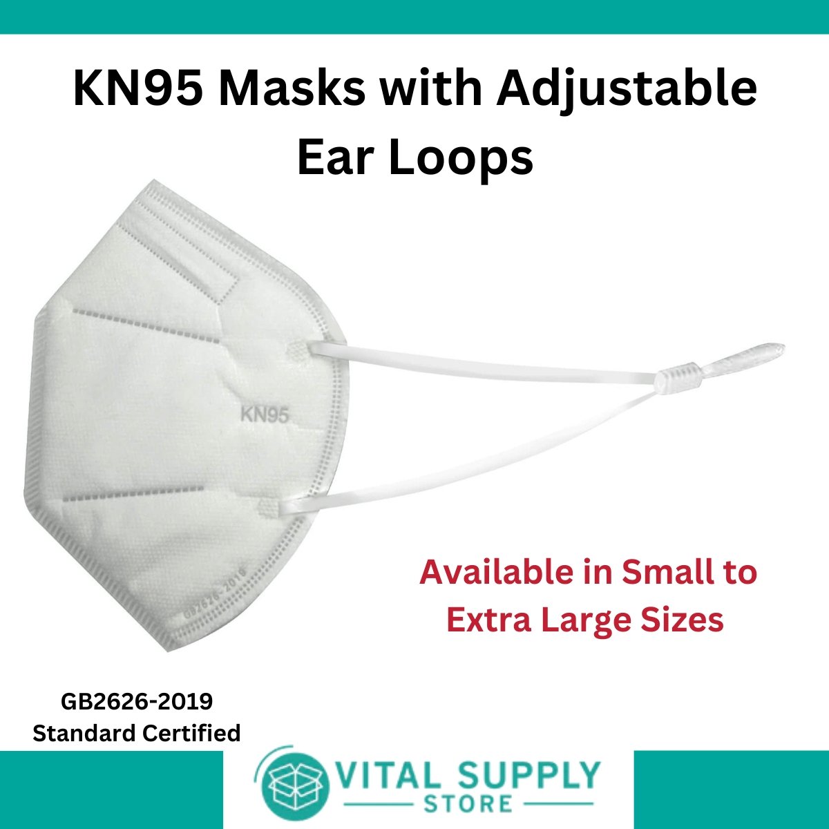 Sample Kit of KN95 Mask Sizes - Vital Supply Store